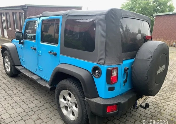 Jeep Wrangler cena 139900 przebieg: 101000, rok produkcji 2018 z Lipno małe 211